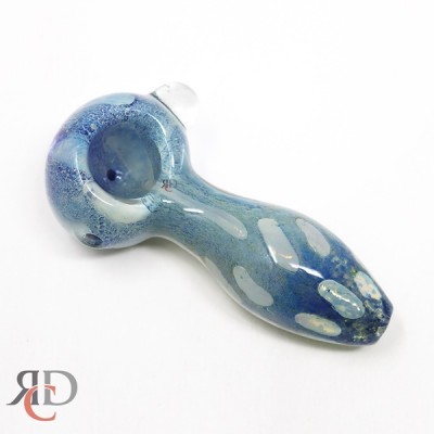 GLASS PIPE FRIT AND DOT ART GP4566 1CT